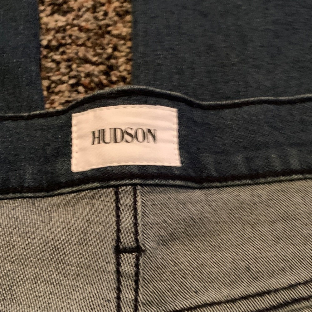 Hudson Jeans Dark Blue Flare & Wide Leg